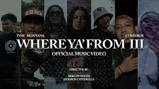 Where Ya From 3 Official Music Video - Lanzeta Juan Thugs Range Sinio Kris Delano Hev Abi