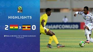 HIGHLIGHTS  Total AFCONU20​ 2021  Final Ghana 2-0 Uganda