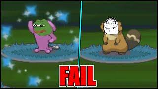 LIVE Shiny Wobbuffet FAIL in Platinum and the EPIC FAIL of a 40 Chain