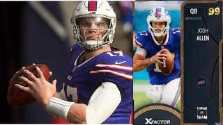 JOSH ALLEN MAKES EVERYONE QUIT MADDEN 23 THEME TEAM REMIX HOW GOOD IS HE ? WORTH THE COINS ?