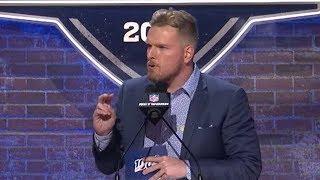 Pat McAfee Hilariously ROASTS the Titans During Colts Selection   2019 NFL Draft