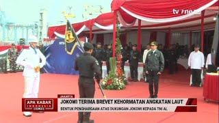 TV STREAMING - TV ONE_PRESIDEN JOKOWI TERIMA BREVET KEHORMATAN TNI ANGKATAN LAUT