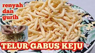 Telur Gabus Keju  Kue Gabus  Kue Keju #kuekering #kuekeju