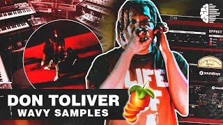 How To Make WAVY Samples for DON TOLIVER  FL Studio 20 Tutorial