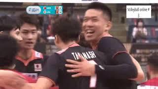 Japan vs Bahrain l 2021 Asian Mens Volleyball Championship