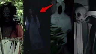 10 PENAMPAKAN HANTU PALING MENYERAMKAN DI DUNIA  POCONG DAN KUNTILANAK SEMUAMYA MUNCUL