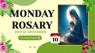 TODAY HOLY ROSARY JOYFUL MYSTERIES ROSARY MONDAYJUNE 10 2024   PRAY FOR INNER PEACE
