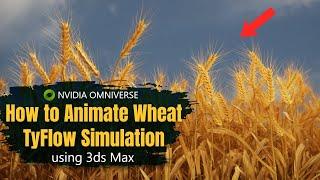 Create a flowing wheat field in Nvidia Omniverse Create. Millions of instances rendered in realtime