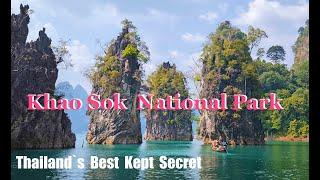 4K  KHAO SOK NATIONAL PARK 2024  Guilin of Thailand  Most Popular National Park in Thailand