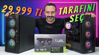 TÜRKİYEDE BÖYLE SİSTEM İNCELEMESİ GÖRÜLMEDİ FP ASUS RTX 4070 PC