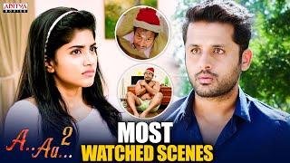 A AA 2 Best Superhit Scenes  Hindi Dubbed Movies 2022  Nithiin  Megha Akash  Aditya Movies