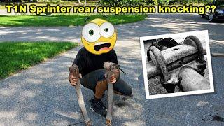 How to replace broken leaf spring on T1N Sprinter