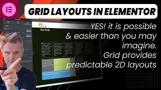 Using Grid Layouts With Elementor