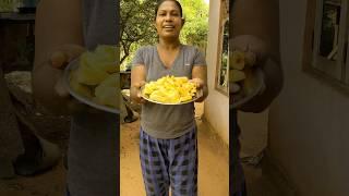 පැනි වරකා පිඟානම කෑවා#jackfruit #villagefood #food 