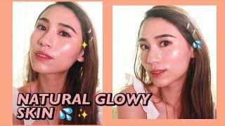 Natural Glowy Skin Look️