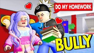 My BULLY Fell In Love With ME in Roblox BROOKHAVEN RP