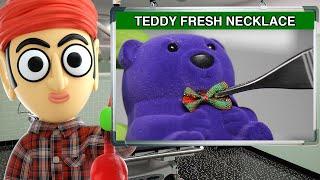 Teddy Fresh Bear Silver Pendant Necklace - Runforthecube Product Review