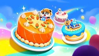 Little Pandas Cake Shop  For Kids  Preview video  BabyBus Games