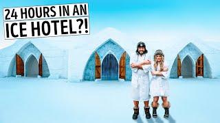 Staying in North America’s Only ICE HOTEL Hôtel de Glace in Quebec Canada FULL EXPERIENCE
