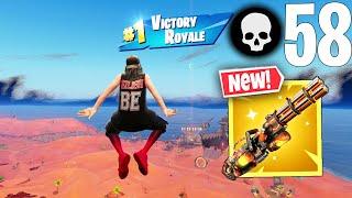 58 Elimination Solo Vs Squads Build  Zero Build Gameplay Wins NEW Fortnite Chapter 5 Season 3