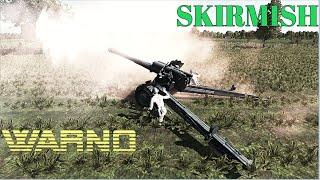 WARNO  SKIRMISH Gameplay  AI HARD  Battlefield - VOLCANO  Combat Rules - DESTRUCTION