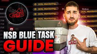 Sneaker Botting for Beginners NSB Nike Shoe Bot Blue Task Guide