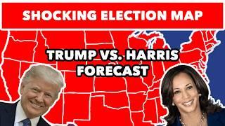 Trump vs. Harris Based On The LATEST Polls From ALL 50 STATES  HAPPY LABOR DAY