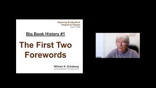 Big Book History #1 The First Two Forewords