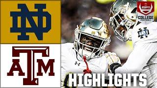 Notre Dame Fighting Irish vs. Texas A&M Aggies  Full Game Highlights  ESPN College Football