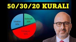 Bütçenizi Nasıl Yönetmelisiniz? 503020 Kuralı