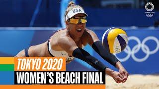 Australia  vs USA   Womens Beach Volleyball Gold Medal Match  Tokyo Replays