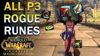 How to Get All Rogue Runes in Phase 3 - WoW SoD Classic