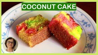 Moist Coconut Cake  Simple Quick and Easy to Make