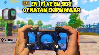 4 PARMAK OYNAMAK HİÇ BU KADAR KOLAY OLMAMIŞTI  EN İYİ VE EN SERİ OYNATAN EKİPMANLAR  PUBG MOBILE