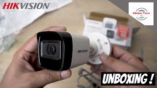 Hikvision Turbo HD 1080p Bullet Camera Unboxing  Hikvision Bullet Camera Unboxing