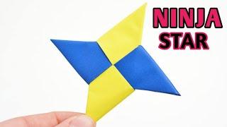 How to make Ninja  Star with paper very easy for making