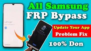 Samsung Frp Bypass Update Your App Fix  BY EASY FLASHING