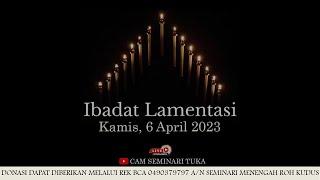 LIVE Ibadat Pagi & Lamentasi Kamis Putih  Kamis 6 April 2023