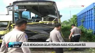 Polisi Mengadakan Gelar Perkara Kasus Kecelakaan Bus