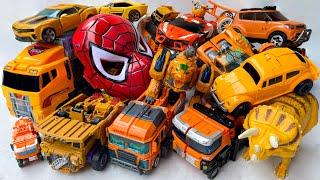 New ORANGE Transformers Car Carbot Tobot Optimus Prime Truck Maximals Transformationトランスフォーマー 變形金剛