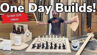 Five Easy Woodworking Projects  One Day Build Ideas