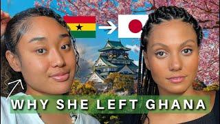 WHY SHE LEFT GHANA AND MOVED TO JAPAN.. its not why you think  Japanese Ghanaian  Living in Ghana