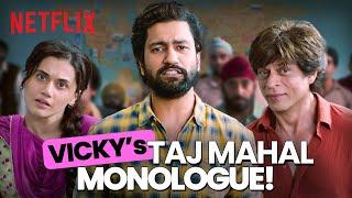 Vicky Kaushals ICONIC ENGLISH Monologue in #Dunki  Feat. SRK & Taapsee Pannu