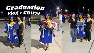 GraduationVlog + GRWM *my sister is graduating with honors*