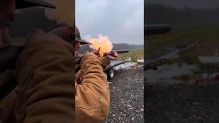 Gun is a deer killing machine Shooting the old flintlock #youtubeshorts #gun #blackpowder #antique