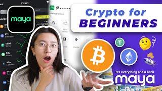  Maya CRYPTO 2022 Beginner-friendly Start Investing in Cryptocurrency  Step-by-Step Maya App 