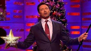 Hugh Jackman Channels P.T. Barnum from The Great Showman  The Graham Norton Show