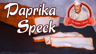 Paprika Speck selber machen - Speck räuchern - Opa Jochens Rezept