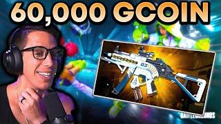 SPENDING 60000 GCOIN ON THE RAREST SKIN IN PUBG  PUBG CONTRABAND CRATE OPENING UPDATE 31.2