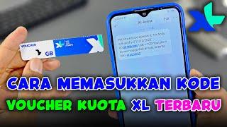 CARA MEMASUKKAN KODE VOUCHER KUOTA XL TERBARU 2023